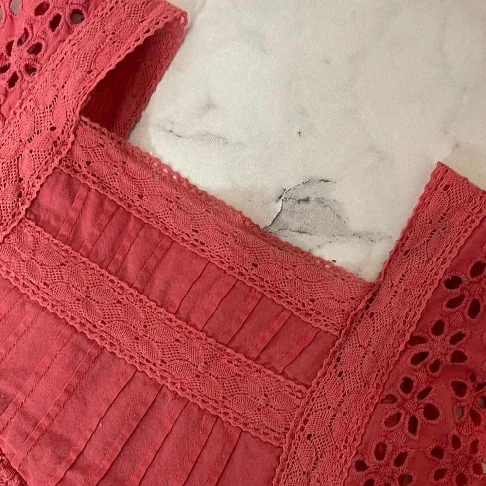 For Love and Lemons Lil Lemons Bloom Eyelet Romper 12-18mo